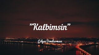 Kalbimsin lyrics انتى قلبى قلبى Turkish Ice Cream TikTok Trending Song [upl. by Trabue]