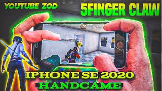 Wow 🤩 The BestIphone se 2Handcam🔥Fastest 5Finger clawSolovsquad⚡️ [upl. by Hamal]