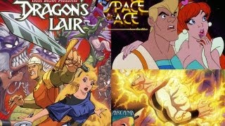 Dragons Lair 1 amp 2  SPACE ACE PS3 BLU RAY HD ENG Sub ITA [upl. by Ydiarf]