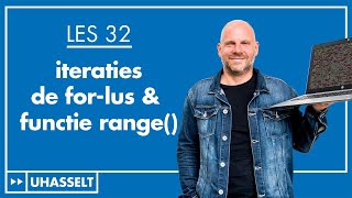 Iteraties de forlus amp de functie range [upl. by Elvah]