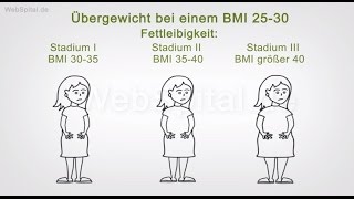 Übergewicht Ursachen und Stadien [upl. by Silas]