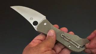 Spyderco Hundred Pacer New The Knife of the Day [upl. by Emoreg]