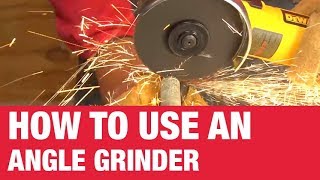 How To Use An Angle Grinder  Ace Hardware [upl. by Irwin]