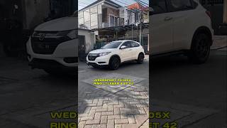 Tampilan modifikasi HONDA HRV pakai velg racing ring 17 WEDSSPORT TC105X LEBAR 8 [upl. by Nerua591]