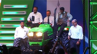 same deutz fahr Agromax e series tractor launched Agromaxx 4060e 4wd full specs and review [upl. by Eltsyrhc934]