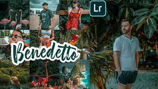 Lightroom Mobile Presets Free DNG  How To Edit Moody Green Preset Tutorial BENEDETTO 2019 [upl. by Sidnarb]