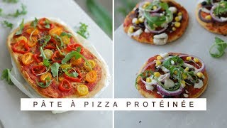 Pâte à pizza sans farine de blé – Recette Healthy [upl. by Marylou644]