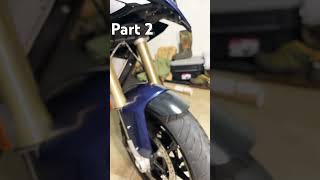 Vinyl Wrapping Motorcycle Parts pt2 ￼Results [upl. by Droc]