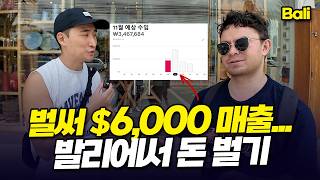 발리에서 매출을 만든 10일 간의 기록 대공개 Ep2  인도네시아 발리 [upl. by Akeme]