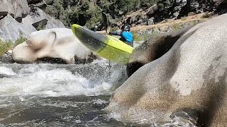 Kayaking the North Fork of the Feather River  Feather Fest 24  Tobin  Lobin  Release Flows [upl. by Karlotte]