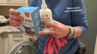 ACTIVE Mold Stain Remover Gel Cleaner Heavy Duty Stain Cleaner Best mold stain cleaner [upl. by Walt859]