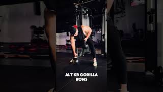 Alt Kettlebell Gorilla Rows [upl. by Nyhagen]