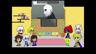 undertale reacts to glitchtale season 2 ep 7 part 1 [upl. by Nwahsek]