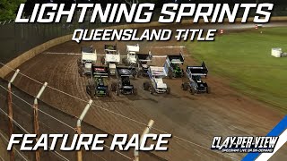 Lightning Sprints  Queensland Title  Kingaroy  18th Mar 2023  ClayPerView Highlights [upl. by Elbertina]