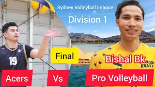 Provolley ball vs Acers Sydney Volleyball Leugae Division 1 Final [upl. by Underwood]