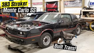 BUILT Transmission for the 383 Stroker Monte Carlo SS [upl. by Nawram]