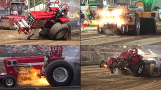 Truck and Tractor Pull Mishaps Wild Rides and Carnage [upl. by Ainoyek53]