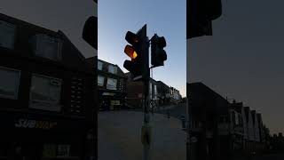 Rayleigh High Street GEC Mellor amp Siemens Helios Traffic Lights Pelican Crossing [upl. by Ainoek]