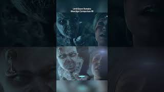 Until Dawn Remake Comparison 👀 [upl. by Atteuqaj]