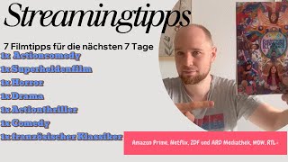 STREAMINGTIPPS  Neu auf Netflix amp Co  7 Filme für die nächsten 7 Tage [upl. by Presber]