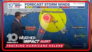 Tracking the Tropics Hurricane Helene update  3 pm Wednesday [upl. by Ilojna]