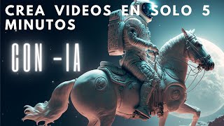 Como CREAR VIDEOS con IA 🔔 La mejor IA para HACER VIDEOS  Inteligencia Artificial [upl. by Erdreid]