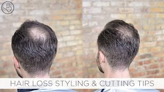 How To Cut amp Style Balding or Thinning Hair [upl. by Atnoed]