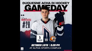 Duquesne vs RIT  Friday October 18th 2024 [upl. by Larkin]