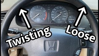 How to Fix a Loose Steering Wheel Grip [upl. by Benis917]