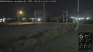 MOKAN Railcams Springfield Missouri BNSF Thayer North Subdivision MP 20470 RECURRENT STREAM [upl. by Anitnamaid]