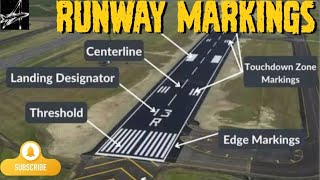 Runway Markings  ICAO Annex 14 [upl. by Antonella]