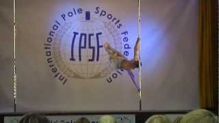 Evgeny Greshilov  WINNER  Mens  World Pole Sport Championship 2012 [upl. by Weiman]