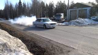 M535 Turbo M30b35 launch test  burnout [upl. by Oech]