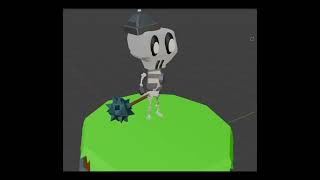 Small Skeleton Enemies showcase Splat N Blat [upl. by Leroi]