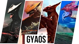 Gyaos Evolution  Gameras archenemy in Movies amp TV Shows [upl. by Yhpos]