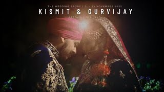 Sikh Destination Wedding Thailand Pattaya ft Pullman Hotel G  Gurvijay amp Kismit  2022 [upl. by Schlessel668]