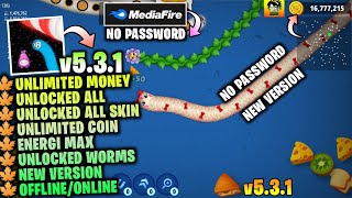 MOD‼️Worms Zoneio Mod Apk v531 Terbaru 2024  Worm Zone Mod Apk [upl. by Elleinet132]