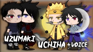 React to Naruto and Sasuke uchihaIshippudengacha club [upl. by Svoboda]