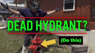 Overcome Dead Hydrant with a FourWay Valve  Hydrant Water Supply LowFlow Hydrant E3 [upl. by Binni]