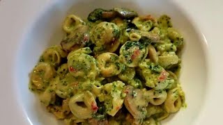 How To Make Tortellini Primavera with Pesto Sauce [upl. by Lenard135]