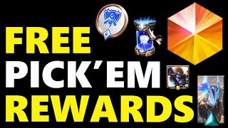 free pickem rewards ultimate skins [upl. by Ami]