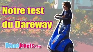 Dareway Famosa Feber Segway enfant Part2 Le test  Démo Jouets [upl. by Aineles]