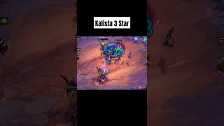 Kalista 3 Star tft teamfighttactics leagueoflegends kalista [upl. by Idnahc898]