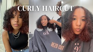 I CHOPPED OFF ALL MY CURLY HAIR curly rezo cut review [upl. by Robbins]