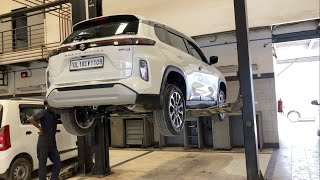 Antirust coating  to improve life of 🚘  Grand Vitara zeta AT [upl. by Bounds]