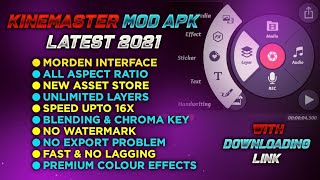 Kinemaster MOD Apk 2021🔥🔥 With DOWNLOADING Link ❤️❤️ [upl. by Billie]