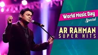 AR Rahman Super Hit Songs  Telugu Super hit Songs  World Music Day 2017 [upl. by Bennet]