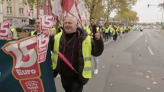 Warnstreik bei McDonalds und burgerking [upl. by Eilyak]