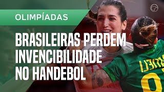 Brasil para na Espanha e perde primeira no handebol feminino nas Olimpíadas [upl. by Knight]