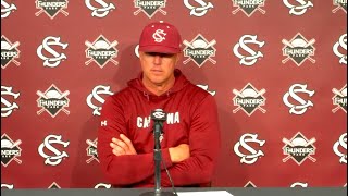 Baseball PostGame Longwood Mark Kingston News Conference 030824 [upl. by Budge]